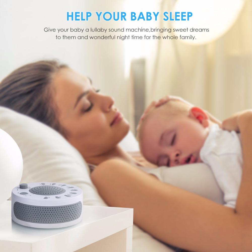 Baby Sleep Soothers Sound Machine White Noise - ChildAngle