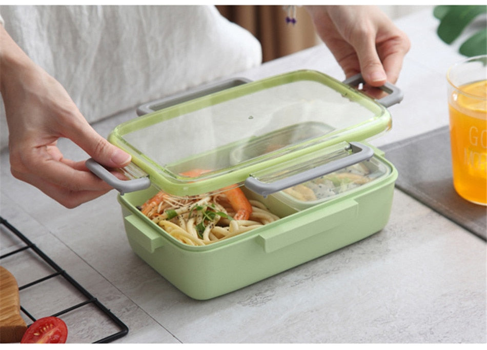 Compartments Kids Bento Box for Picnic - ChildAngle