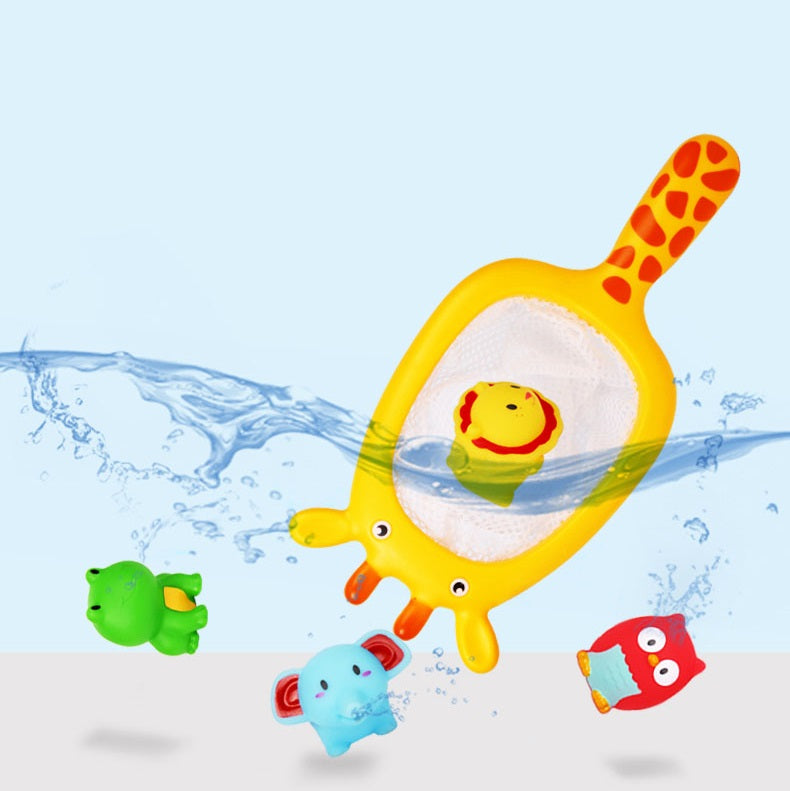 Cool Bath Toys Fishing Net 7 PCS Animal Water Toys Sets - ChildAngle