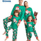 Family Matching Christmas Pajamas Set Santa Claus Reindeer Xmas Nightwear Sleepwear PJs Set - ChildAngle