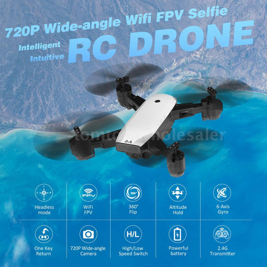 FPV Quadcopters Folding RC Drone With HD 1080P Wifi Camera - ChildAngle