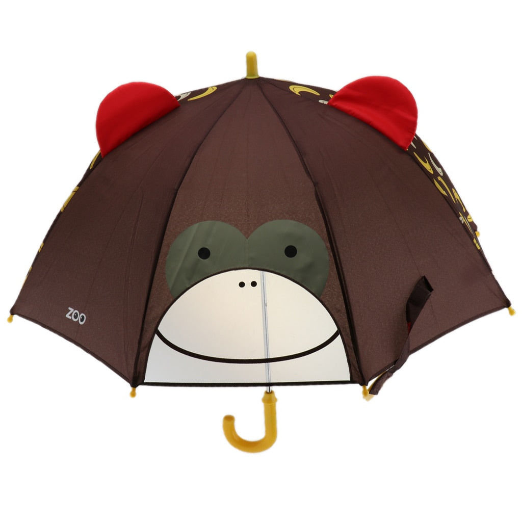 Kids Umbrella Cartoon 3D Animal Children Umbrella for Kids - ChildAngle