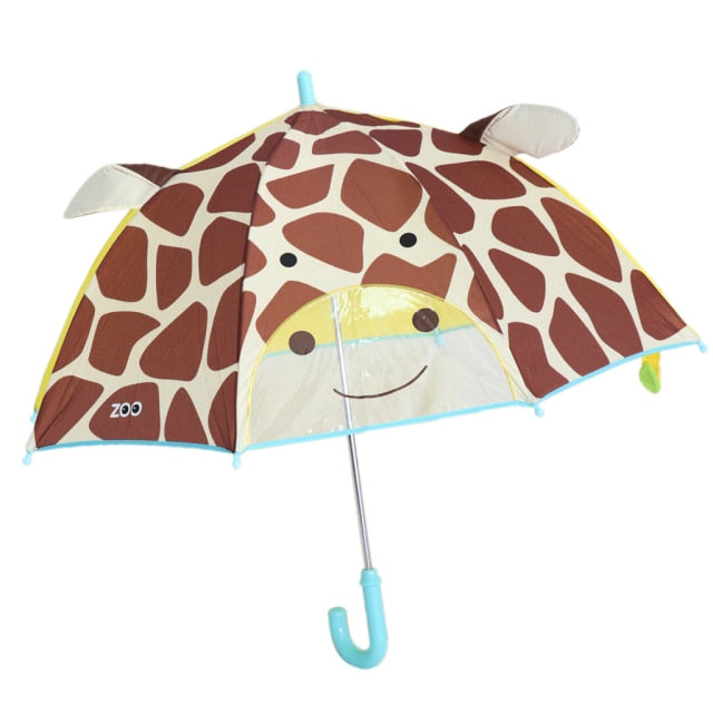 Kids Umbrella Cartoon 3D Animal Children Umbrella for Kids - ChildAngle