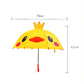 Kids Umbrella Cute Cartoon Animal Face Children's Stick Umbrella - ChildAngle