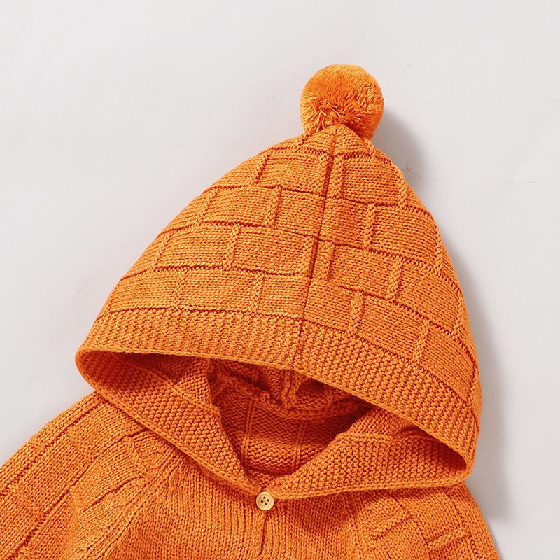 Orange discount baby hoodie