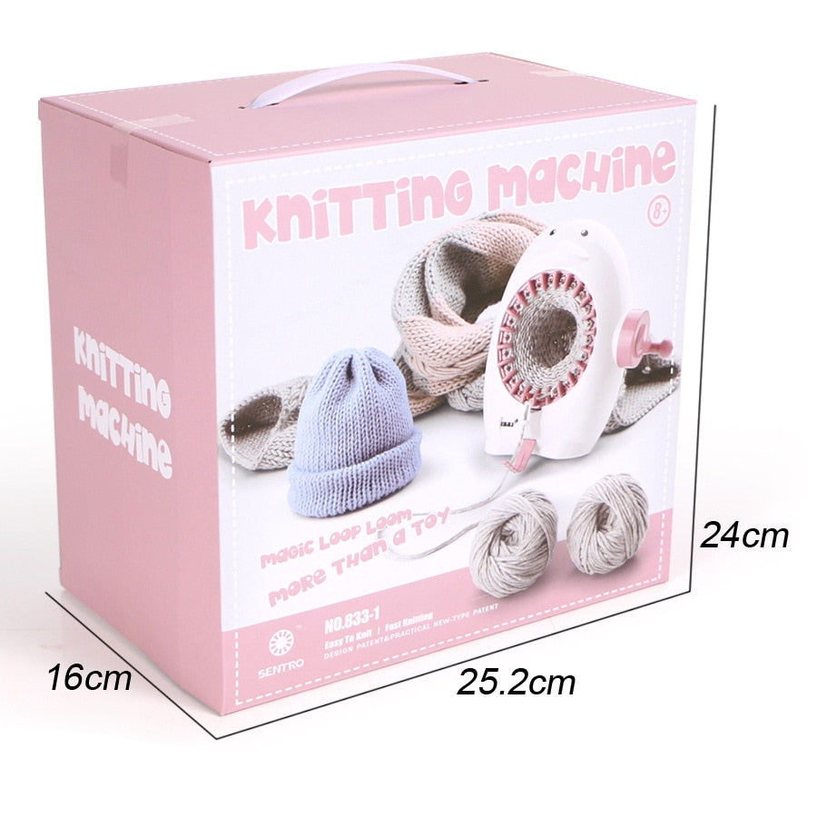 Knitting Machine for Baby Hats Weaving Novelty Penguin (22 Needles) - ChildAngle