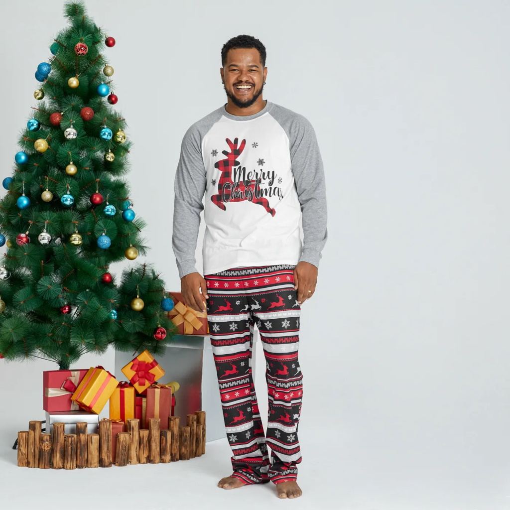 Family Matching Pajama Set Xmas Tree Print PJS for Family Christmas Mommy  and Me - ChildAngle