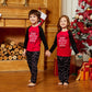 Matching Family Pajamas Set Merry Christmas Ya Filthy Animal - ChildAngle