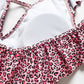 Matching Family Swimsuit One Piece Animal Print Floral Bathing Suit Set - ChildAngle