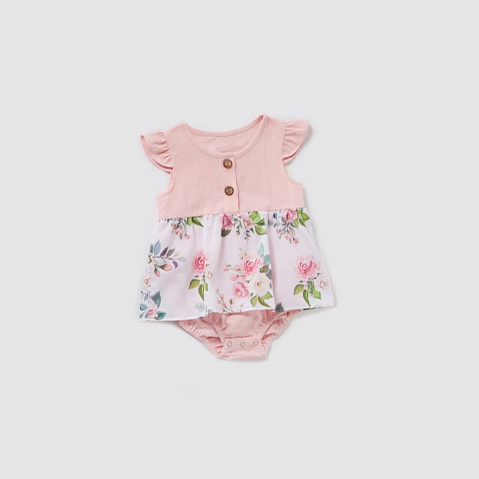 Mommy and Me Family Matching Dress Flower Mother Daughter Dresses - ChildAngle