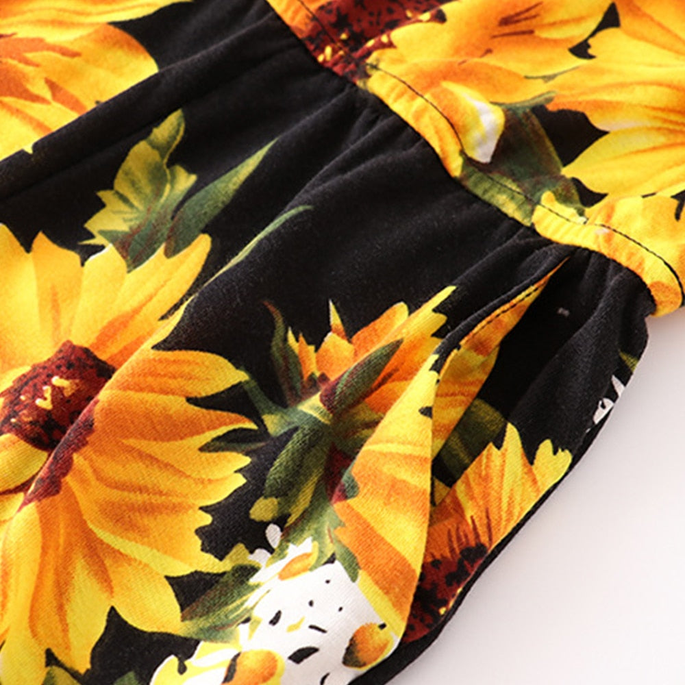 Mommy and me sunflower outfit best sale