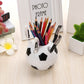 Pen Holder Creative Football Soccer Themed Plastic Durable Pencil Storage Organizer School Stationery - ChildAngle