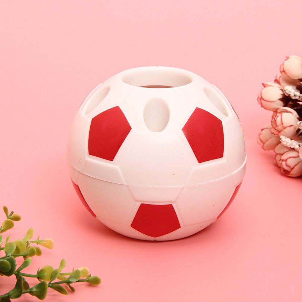 aufbewahrung fussbälle Stifthalter Fußball Fußball Kunststoff Bleistift Aufbewahrung Organizer Schule – ChildAngle
