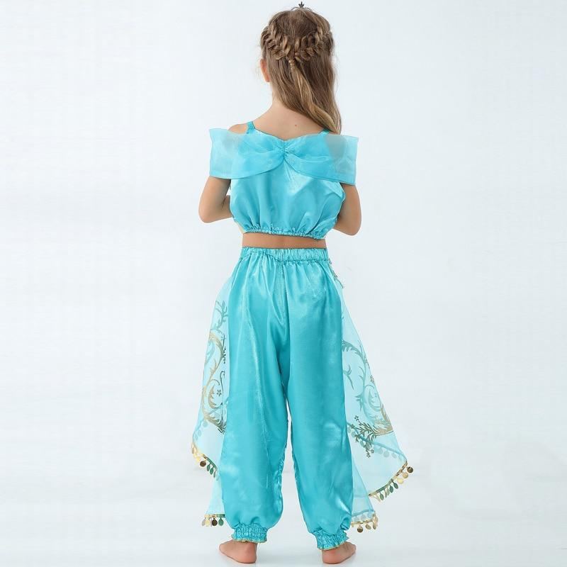 Princess Jasmine Costume Kids Aladdin Girls Dress | ChildAngle Princess Jasmine Costume Kids Aladdin Girls Dress | ChildAngle