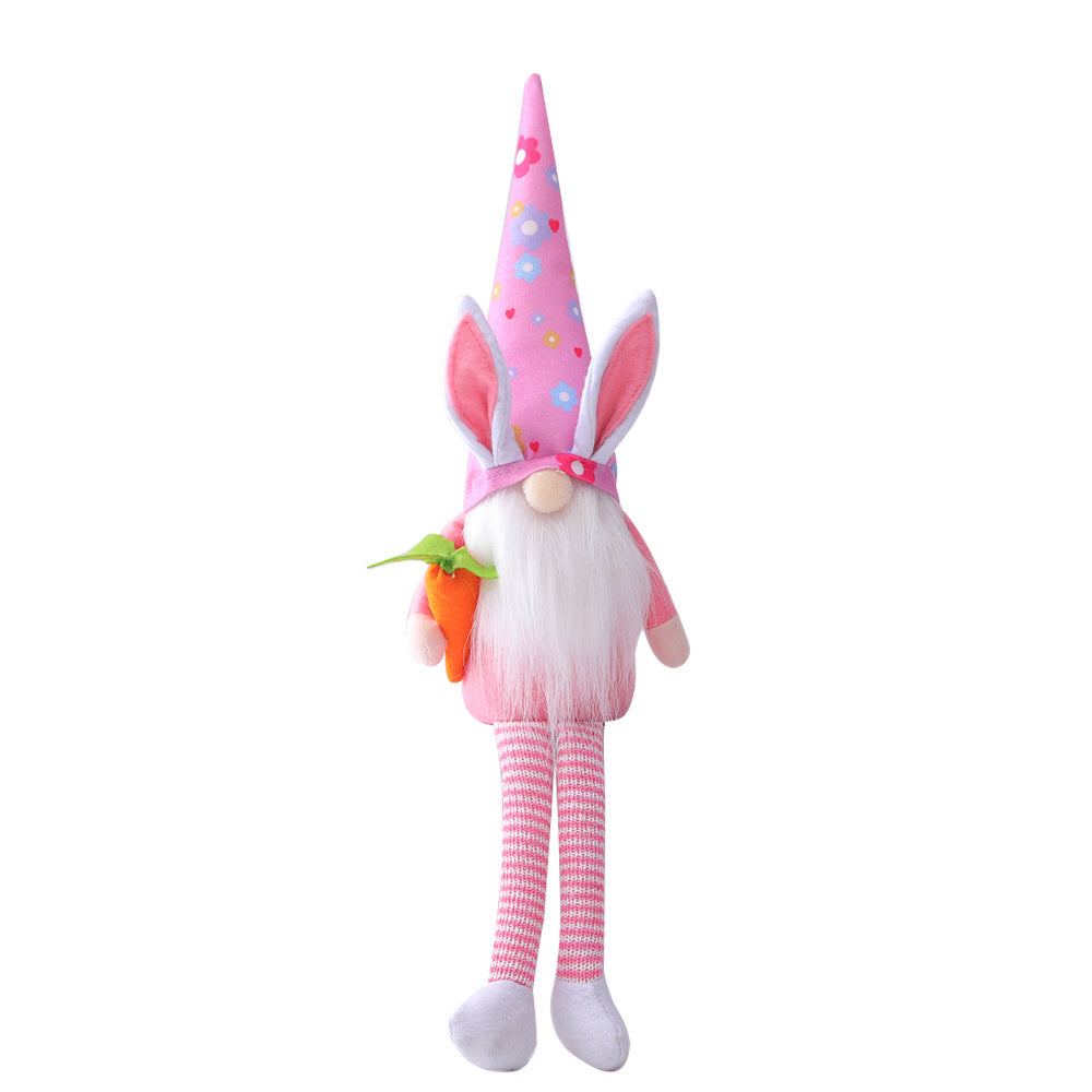 Easter Gnome Plush Bunny Gnome Happy Easter Decorations