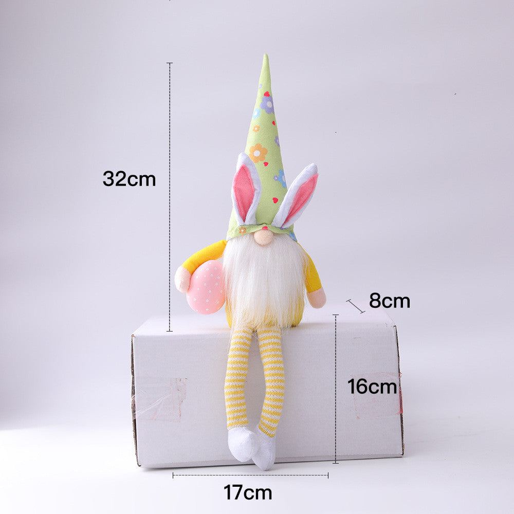 Easter Gnome Plush Bunny Gnome Happy Easter Decorations