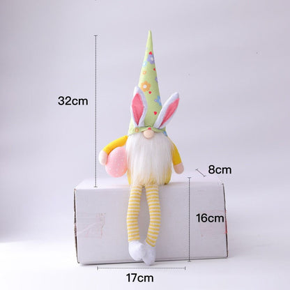 Easter Gnome Plush Bunny Gnome Happy Easter Decorations