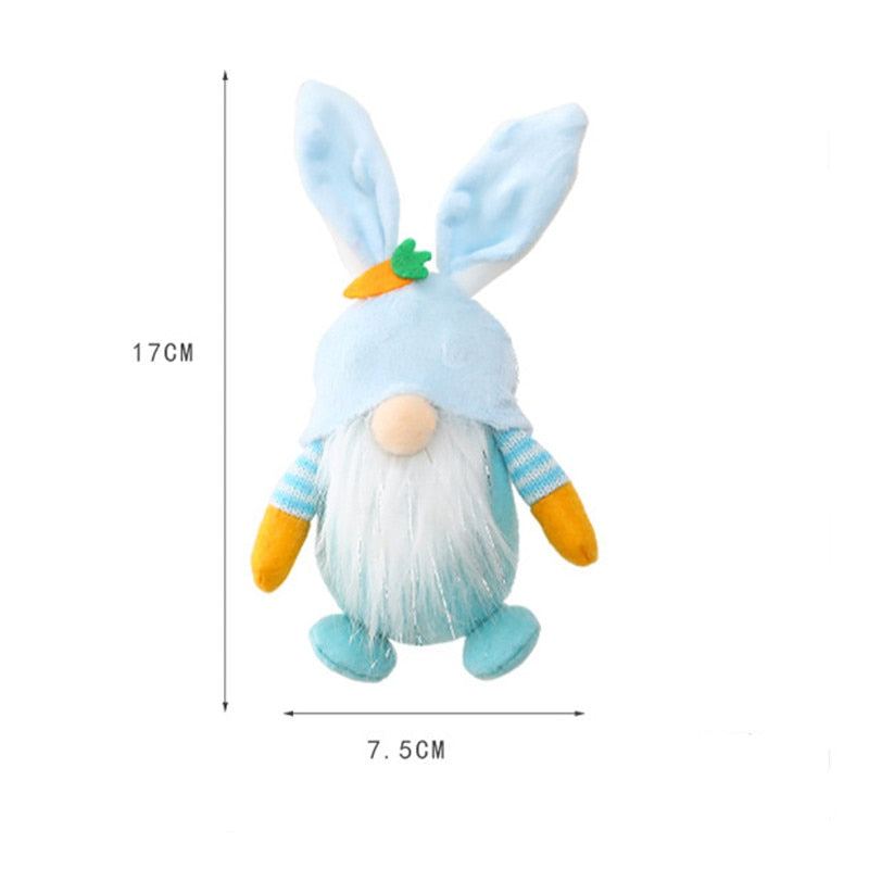 Easter Gnome Plush Bunny Gnome Happy Easter Decorations