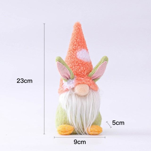 Easter Gnome Plush Bunny Gnome Happy Easter Decorations