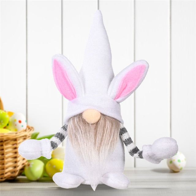 Easter Gnome Plush Bunny Gnome Happy Easter Decorations