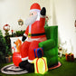 Santa Claus Christmas Yard Inflatables Outdoor Toys LED Lighted Outdoor Xmas Decorations - ChildAngle