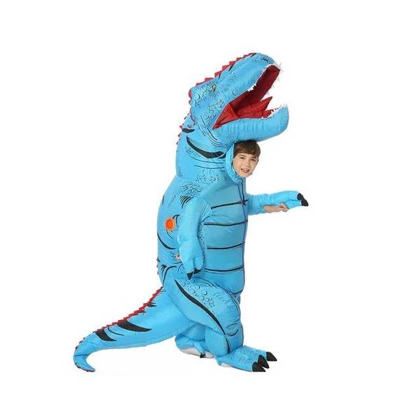 T Rex Costume Kids Inflatable Dinosaur Costume - ChildAngle