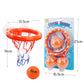 Toddlers Bath Toys Basketball Hoop and 3 Balls Playset - ChildAngle