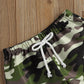 Toddlers Boy Beach Shorts Camouflage Print Swim Trunks For Boys - ChildAngle