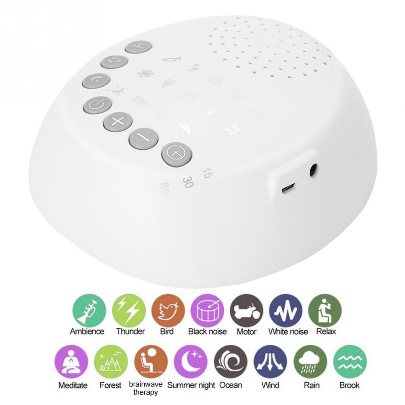 Nature Sound Machine Baby Rechargeable White Noise Sleep Soother -  ChildAngle