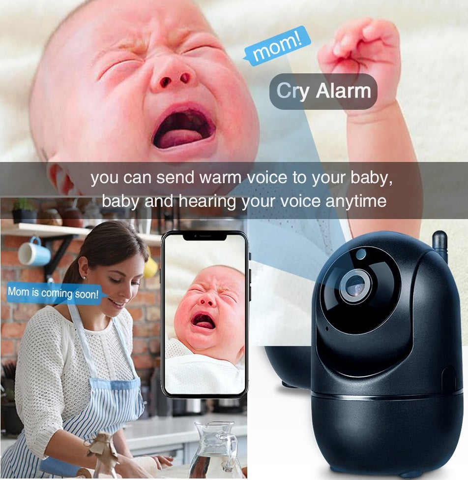 Wireless Baby Monitor With APP Control Night Vision Camera - ChildAngle